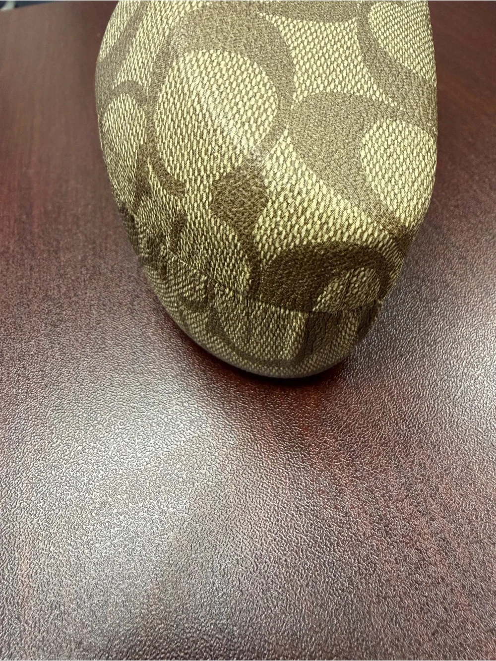 COACH Clamshell Hard Sunglasses Case Signature C Canvas